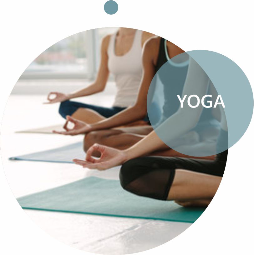 imagem apelativa a aulas de yoga